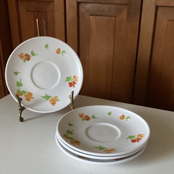 Vintage Noritake “Happy Days” Progression China Cups & Saucers, Service for 4 - Picture 12 of 15